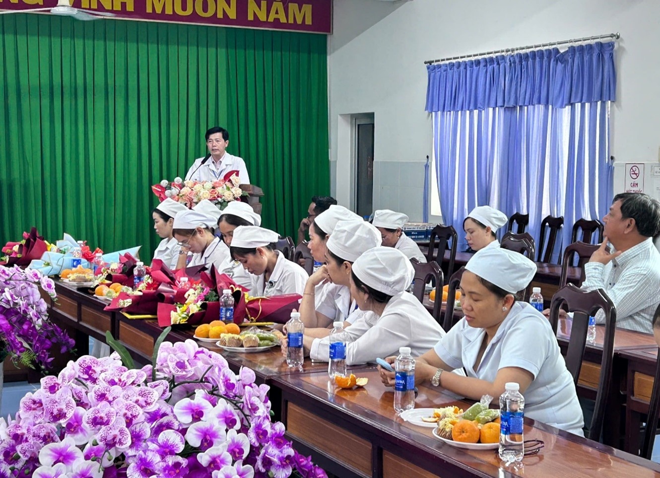 Trung tâm Y tế Tịnh Biên tổ chức hội thi tay nghề điều dưỡng, hộ sinh năm 2026 nhằm chào mừng ngày quốc tế điều dưỡng 12/5
